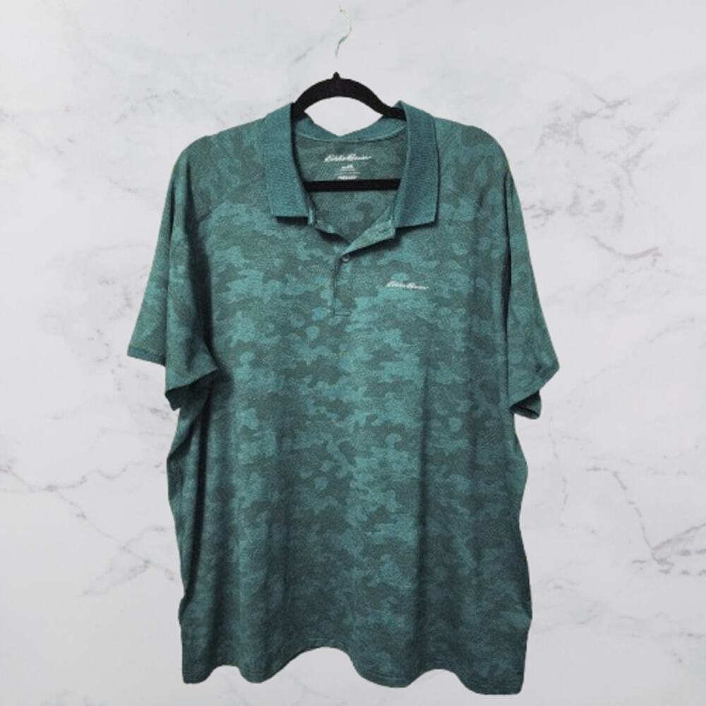 Eddie Bauer Men's Resolution Pro Jacquard Polo 2XL